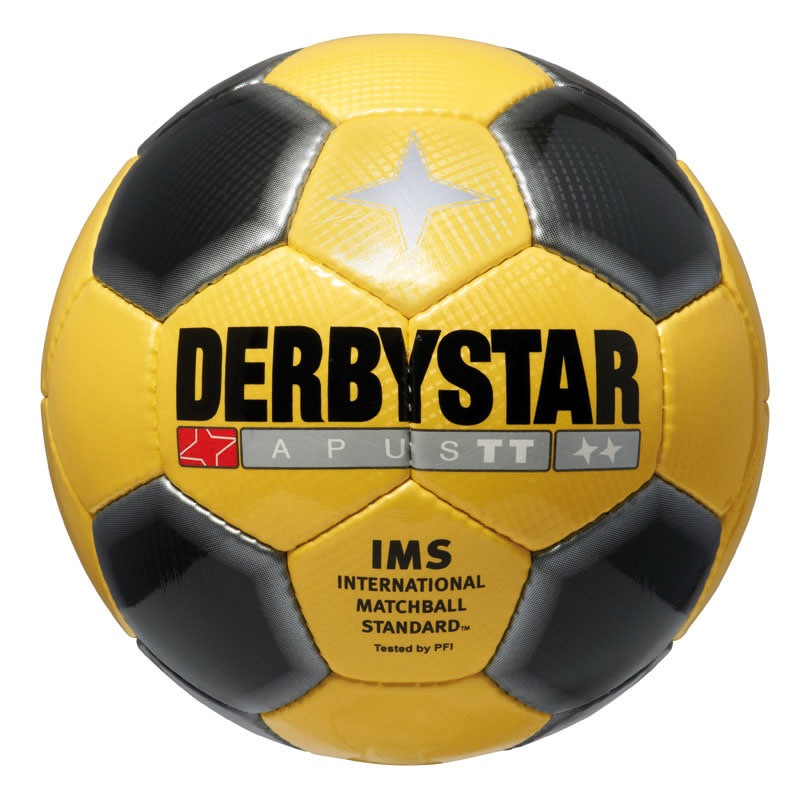 TT Apus gelb-schwarz | 5, DerbyStar Fussball Grösse
